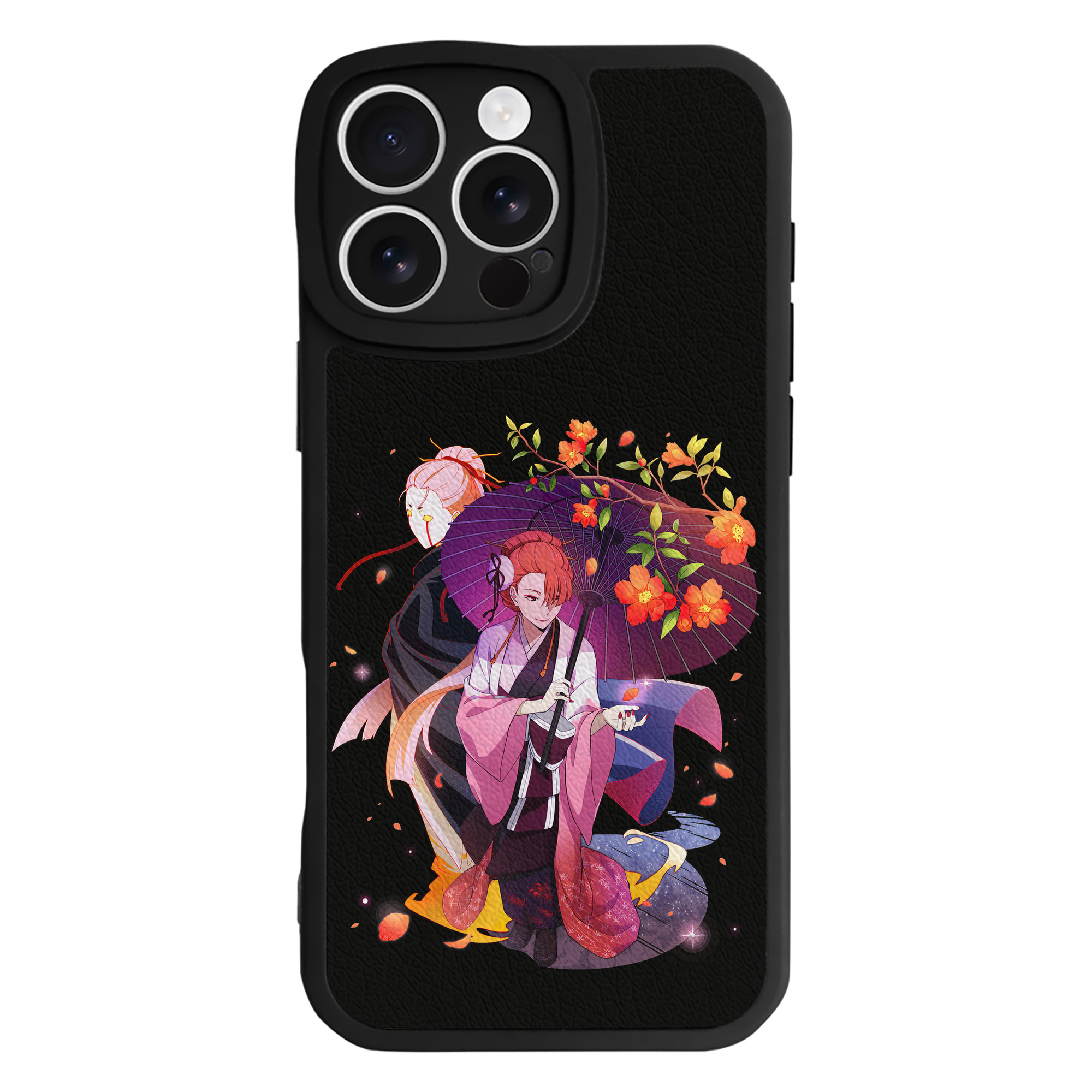 （画像用） 文豪ストレイドッグス Bungo Stray Dogs 【iPhone 16シリーズ対応】シリコンスマホケース（レザー調） 材質：シリコン